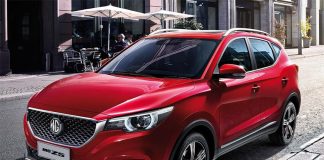 MG's model ZS SUV starts at 342,900 pesos (US $17,300).