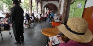 Susan Dorf artist in Patzcuaro