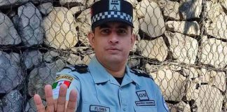 National Guard publicity photo Mexico