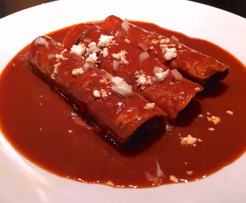 Enchiladas Rojas
