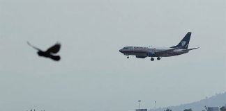 The incident was the second last-minute aborted landing at the airport in less than a week.