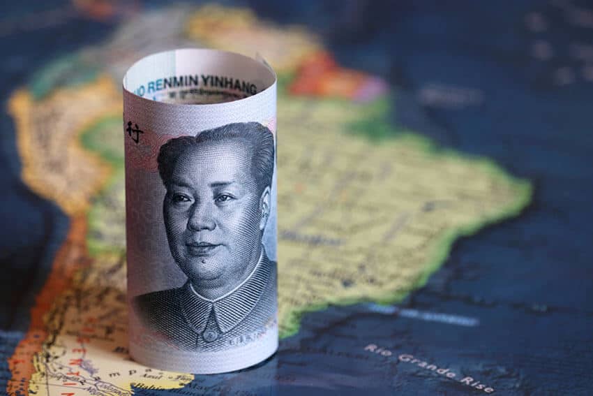 Chinese yuan and latin america