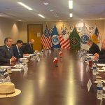 Marcelo Ebrard and Alejandro Mayorkas