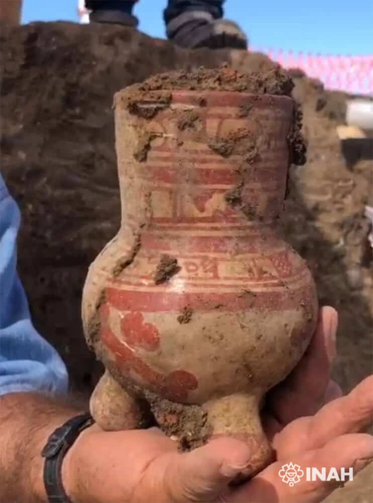 Archaeologists have found ceramic artifacts crafted in the characteristic style of the Aztatlán civilization. 