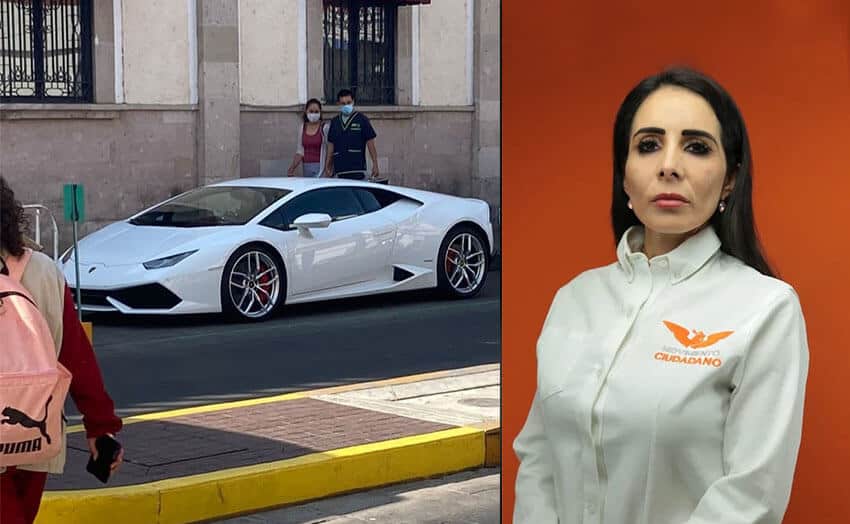Guanajuato mayor drives to work in a 7-million-peso Lamborghini