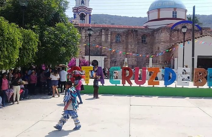 A festival day in Santa Cruz de Bravo, Oaxaca in 2019. The municipality would go on to be one of few without reported cases of COVID-19.