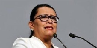 Security Minister Rosa Icela Rodríguez.