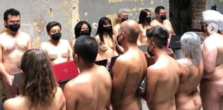 Participants at this week's photo shoot in Mexico City.