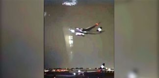 Instead of landing on the occupied runway, the Volaris pilot managed to pass over the other plane and then regain altitude.