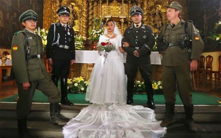 Government urged to blame Nazi-themed weddings