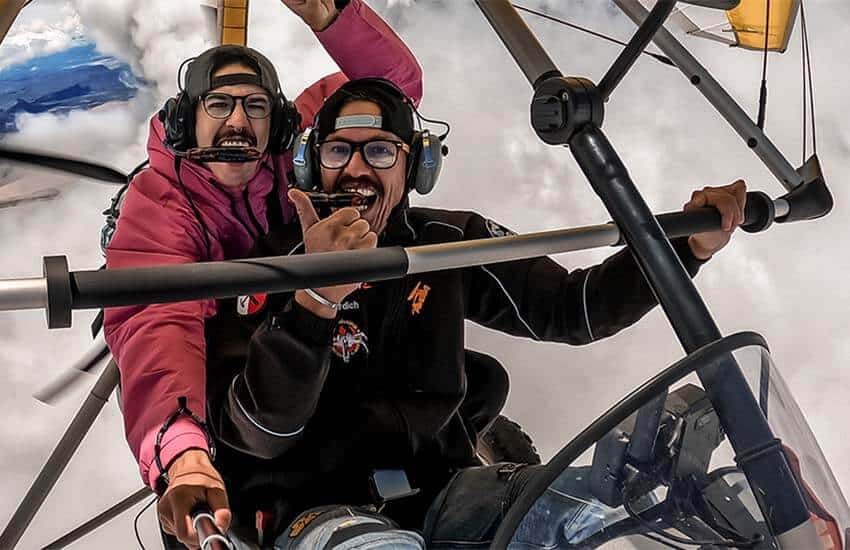 Kordich Air Sports, Jalisco, owner Pedro Korich and son Mile