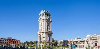 British clock of Pachuca, Hidalgo