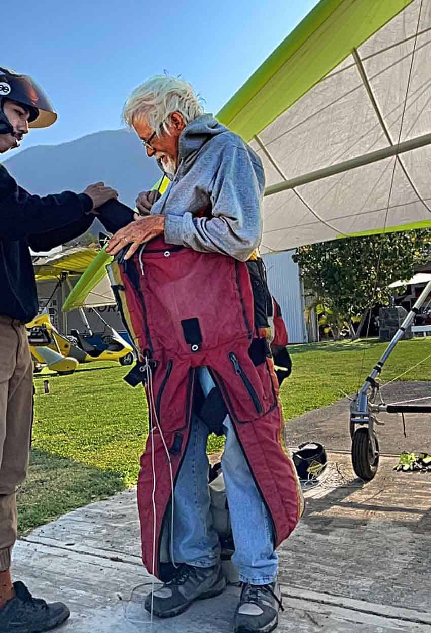 hang gliding at Kordich Air Sports