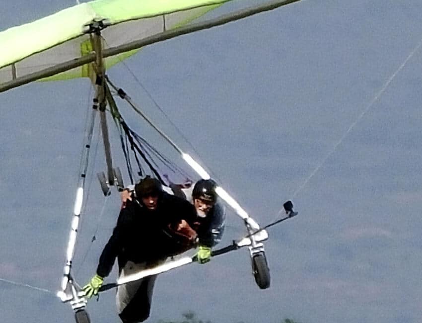 Hang gliding at Kordich Air Sports, Jalisco