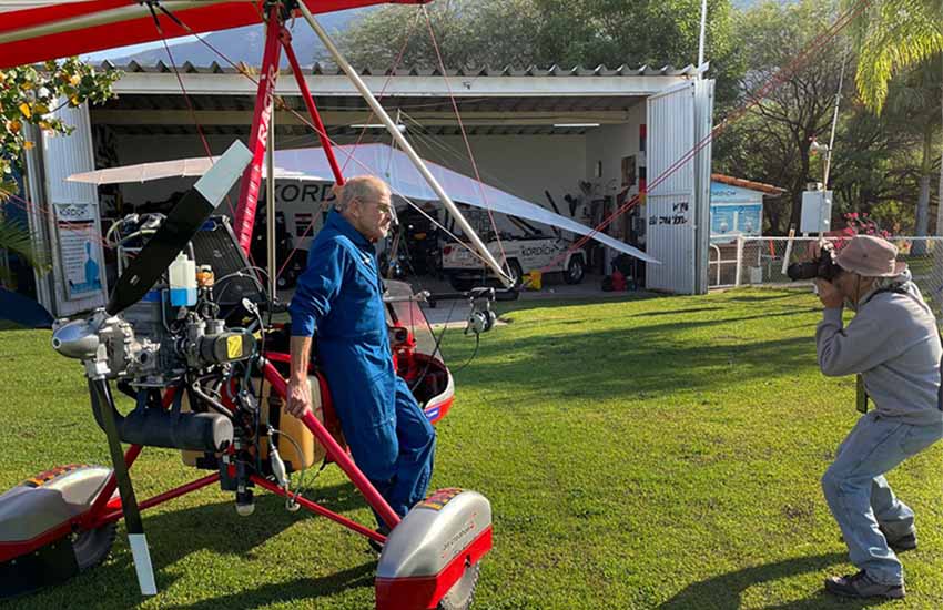 Mike Weaver, trike pilot at Kordich Air Sports in Jalisco