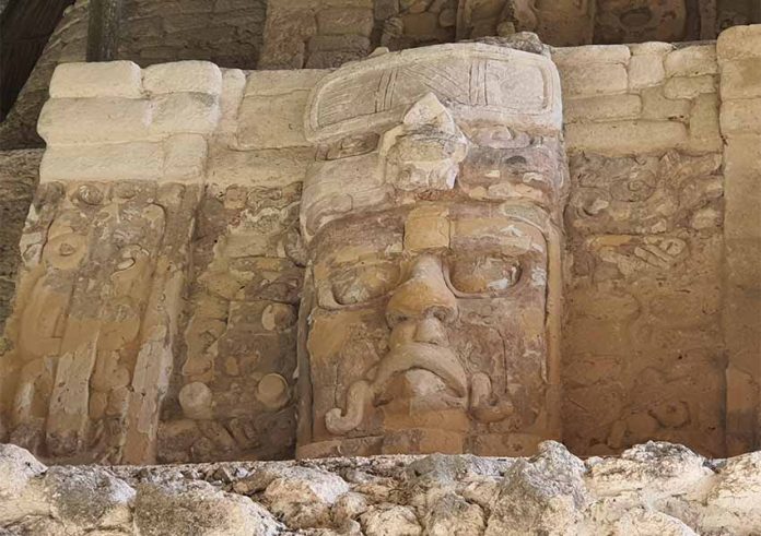 Ancient site of Kohunlich boasts visual feast of stucco masks and more
