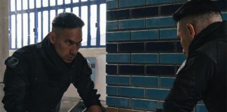 still from Amazon Prime Video series Soldados o Zombis