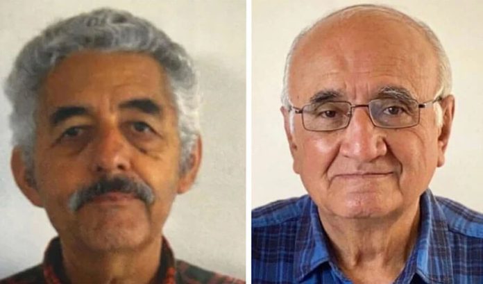 Jesuit priests Joaquín Mora, left, and Javier Campos were killed in Chihuahua last month.