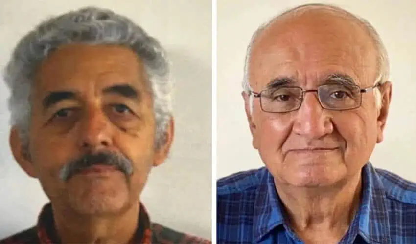 Jesuit priests Joaquín Mora, left, and Javier Campos were killed in Chihuahua last month.