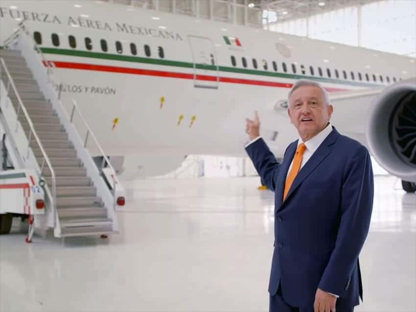 López Obrador's administration has previously attempted to sell or raffle off the presidential plane in the name of austerity.
