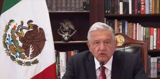 President López Obrador addresses the Major Economies Forum on Energy and Climate, on Friday.