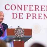 The president speaks at his Tuesday press conference.