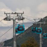 Mexico City's aerial transit system.