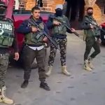Presumed sicarios with the Jalisco New Generation Cartel