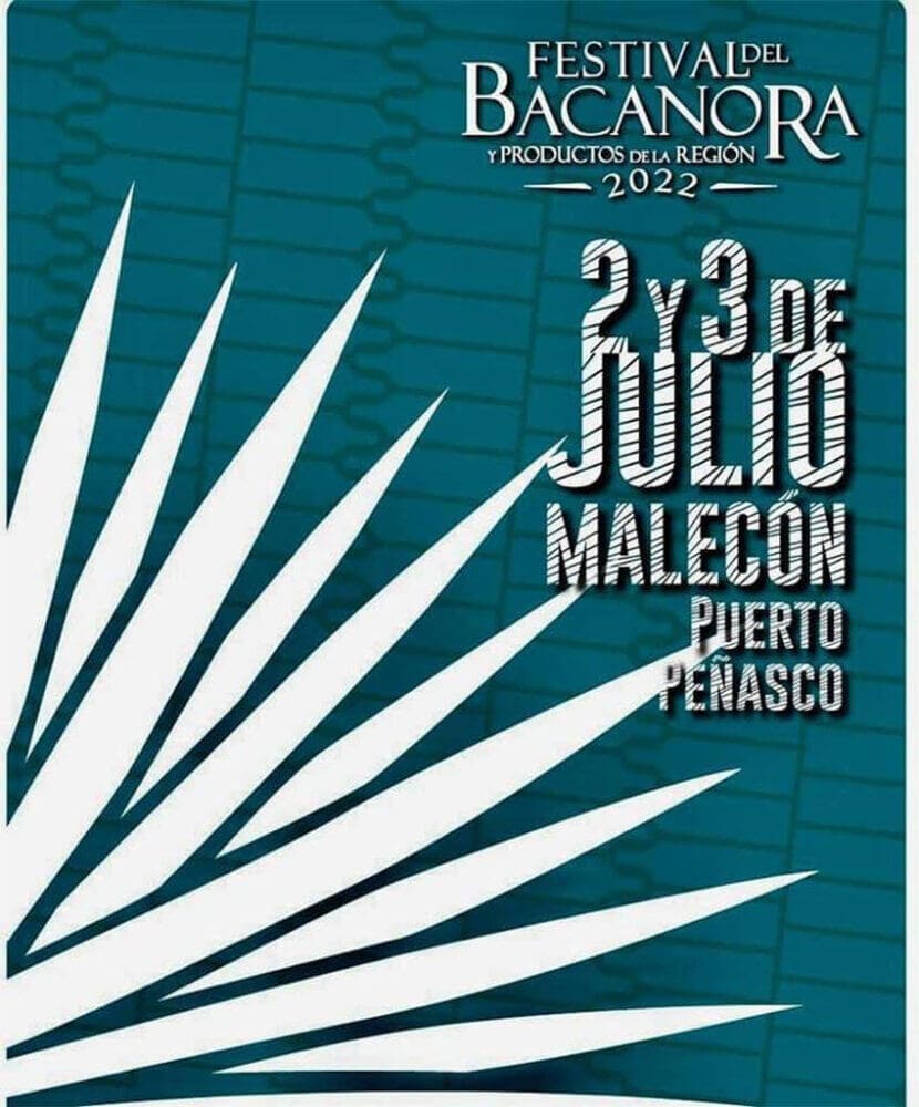 The 2022 Festival del Bacanora event poster