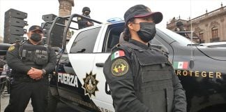 The head of the Nuevo León Fuerza Civil police said the attack wasn't directed against the state government, but rather was "a direct attack on the Fuerza Civil."