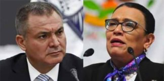 former security minister García and current minister Rodríguez