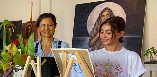 art classes in Zihuatanejo with teacher Alma Silva