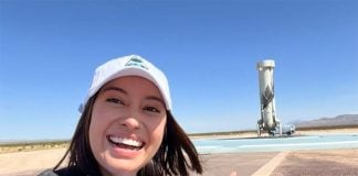 Space traveler Katya Echazarreta.