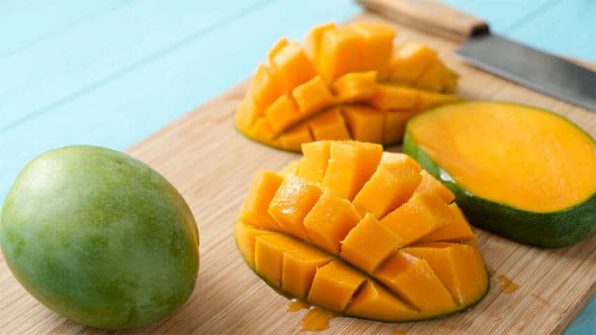 It's hard to go wrong with a fresh, ripe mango.