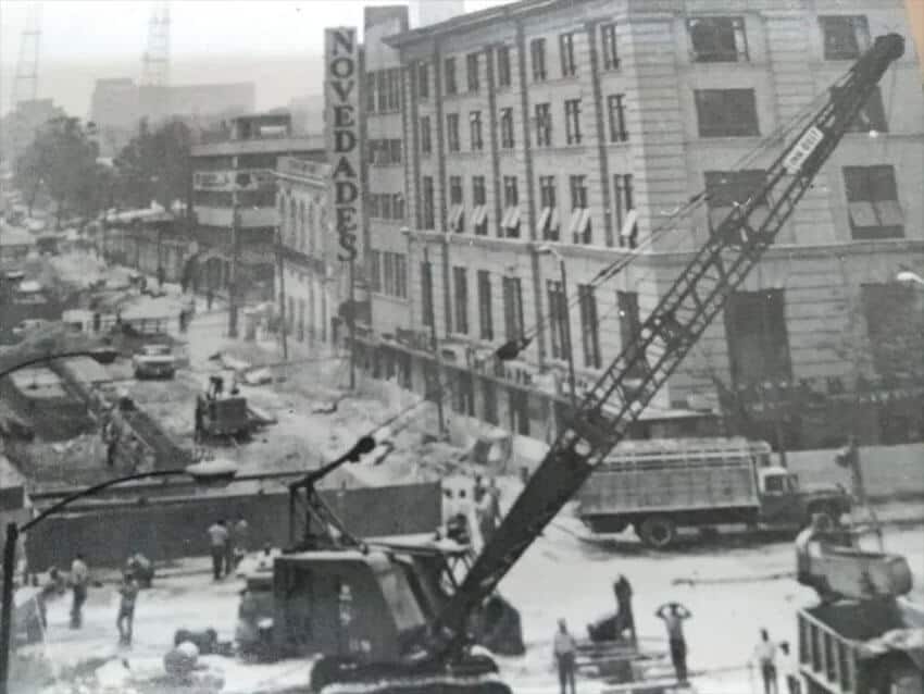 Construction on Line 1 of the Mexico City Metro began in 1967.