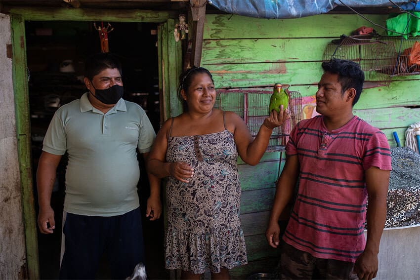 Gustavo Cruz Mendez, María Montejo Días, and Isaias Altunar Hernandez all come from different indigenous communities in Chiapas, Mexico, and moved to the Riviera Maya for work. They all feel proud of their heritage, and speak different indigenous languages. They say that many indigenous people feel ashamed to speak with them in their indigenous languages due to the prejudice that is held by many against indigenous people in the country. Gustavo and Maria got sick with Covid early in the pandemic, and recovered with the help of traditional medicinal plants grown in their own yard combined with mainstream medicine.