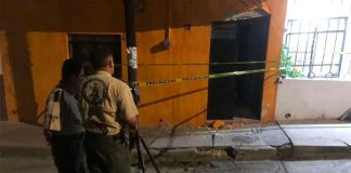 Earthquake damage in Zapotlán El Grande.