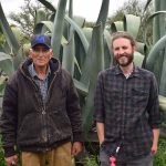 Tomas Solares and Carlos Nava in San Luis Potosi at Solares' farm