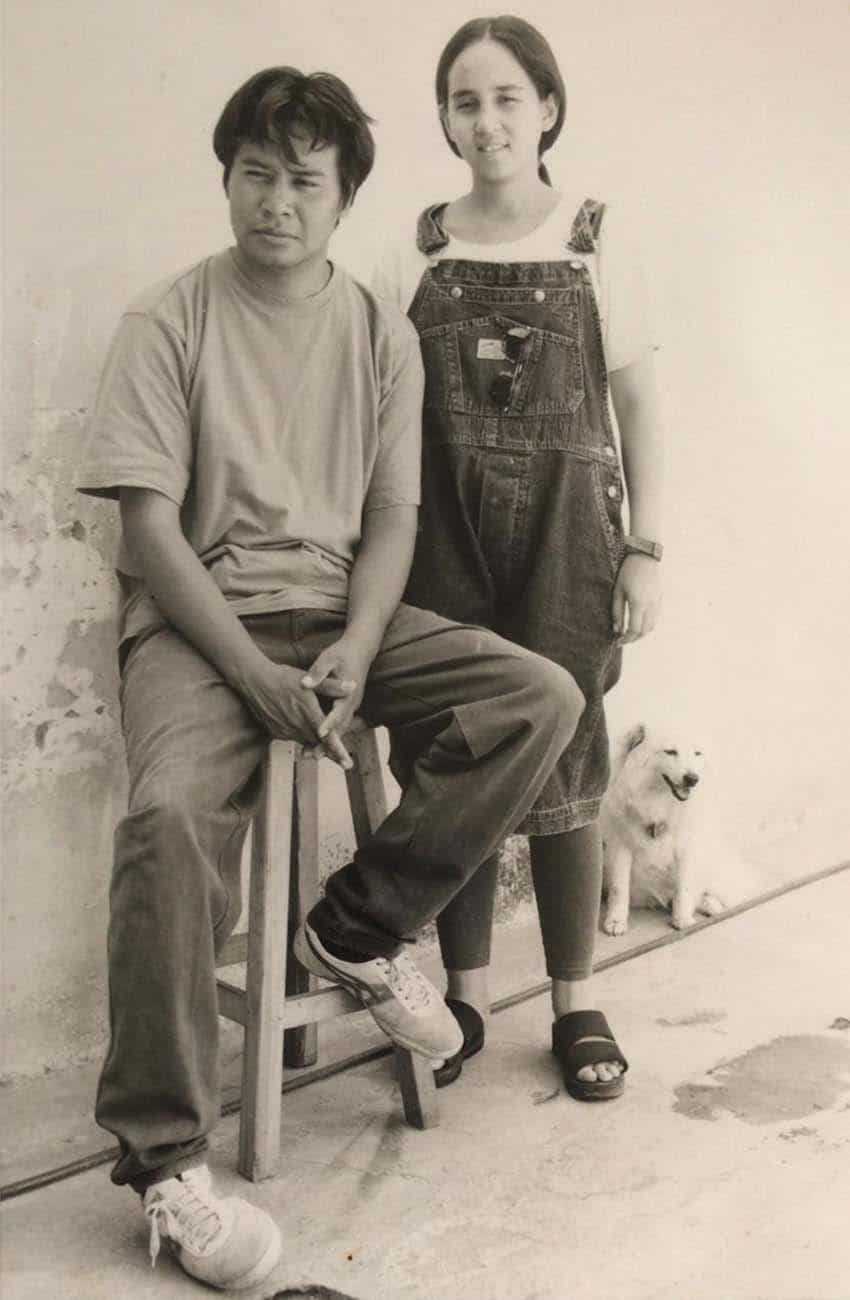 husband and wife in Mexico in the 1980s