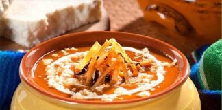 Michoacan dish sopa tarasca