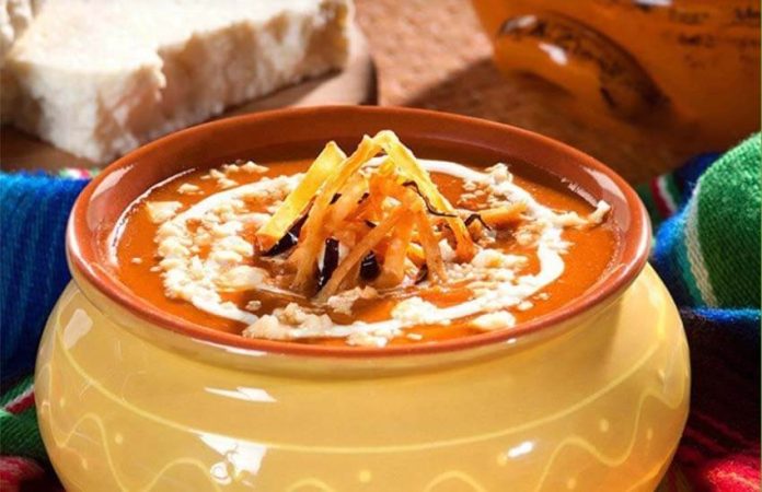 Michoacan dish sopa tarasca