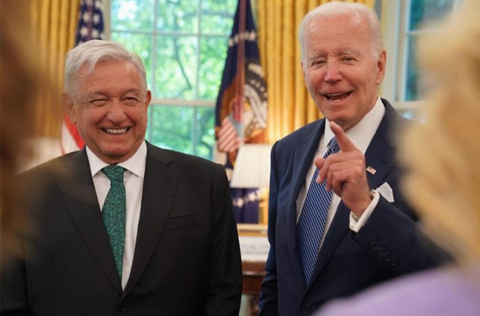 Presidents Lopez Obrador, Joe Biden meeting at White House