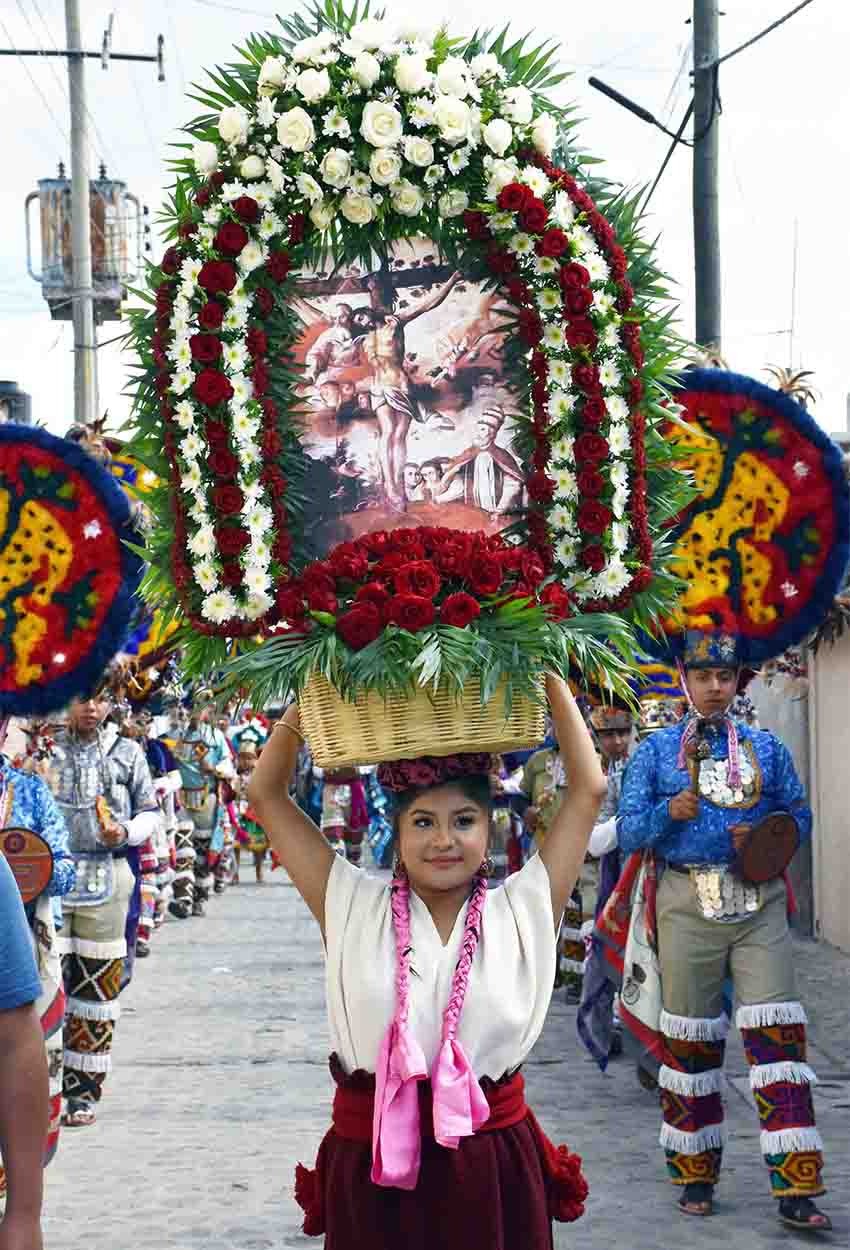 Teotitlán de Valle, Oaxaca traditional dancers
