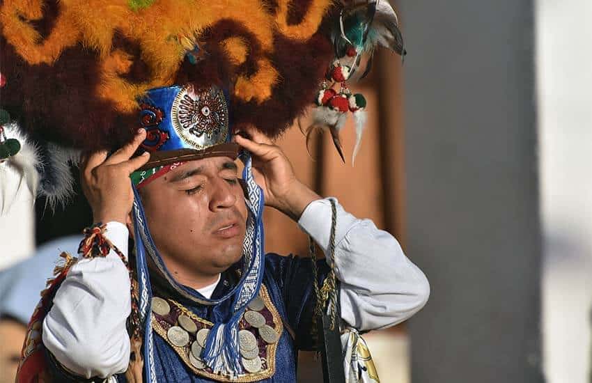 Teotitlán de Valle, Oaxaca traditional dancers