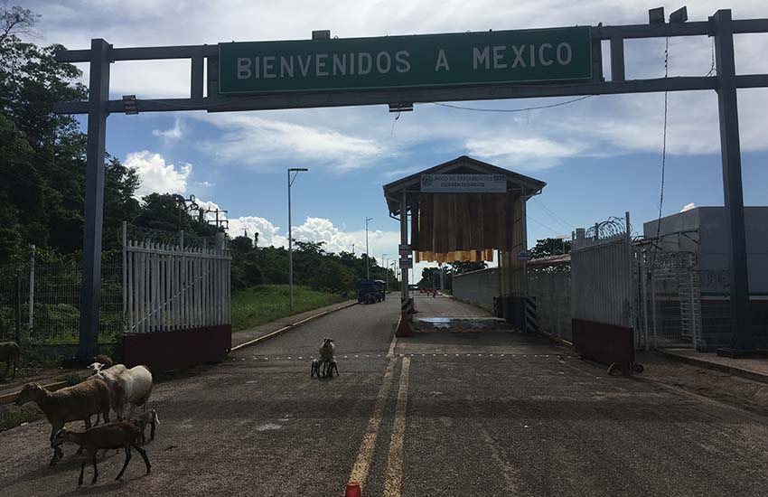 El Ceibo border crossing
