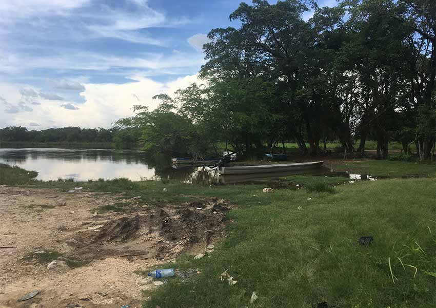 boats for illegal migrant crossing between Guatemala and Mexico