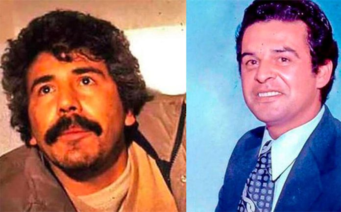 File photos of Caro Quintero, left, and Camarena.