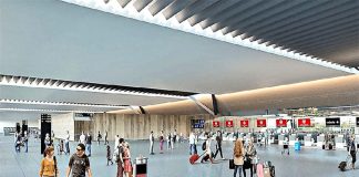 Puerto Vallarta's new airport terminal.