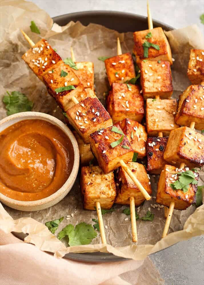 This flavor-packed sauce is perfect for tofu satay but also pairs well with meat and vegetables.