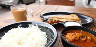 Mexico City restaurant Loncheria Suvai, chicken curry